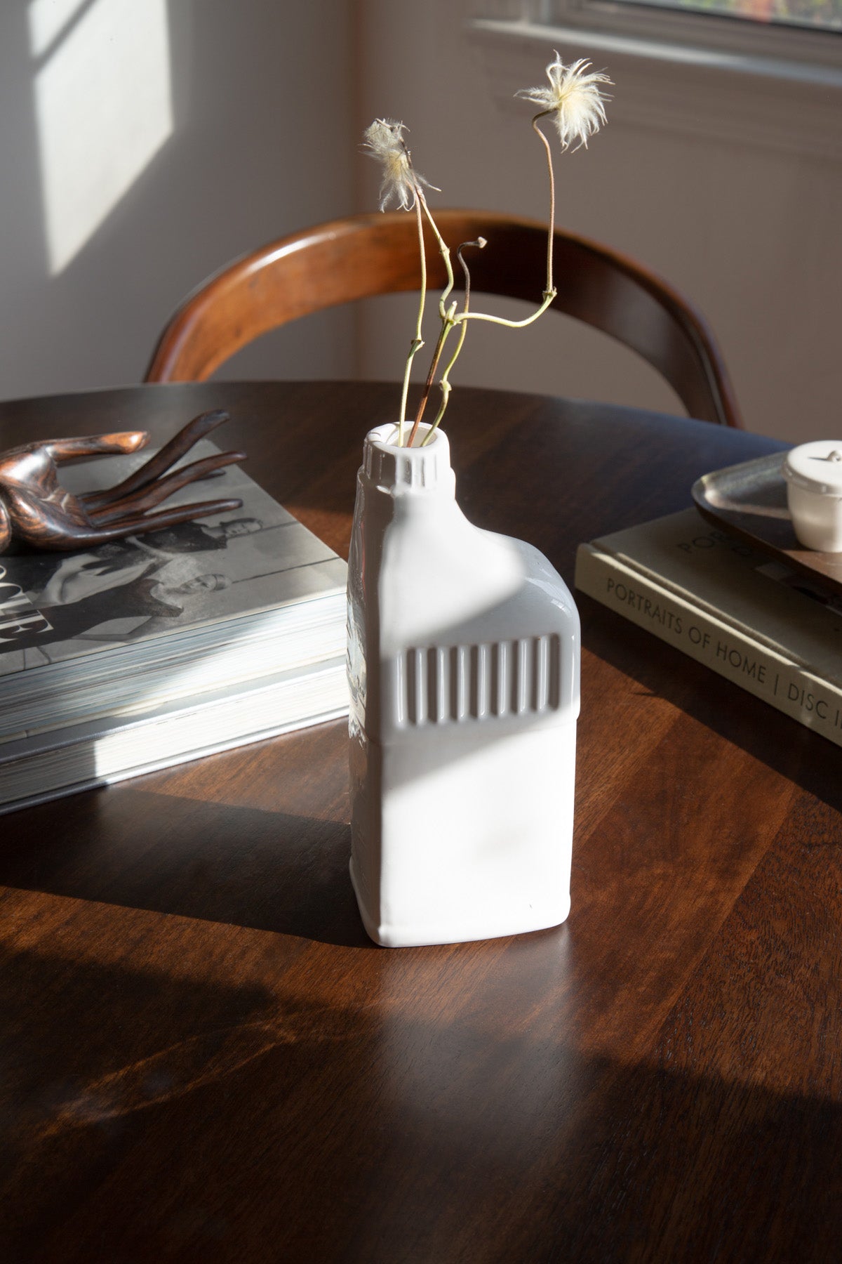 Bottle Shaped Flower Vase