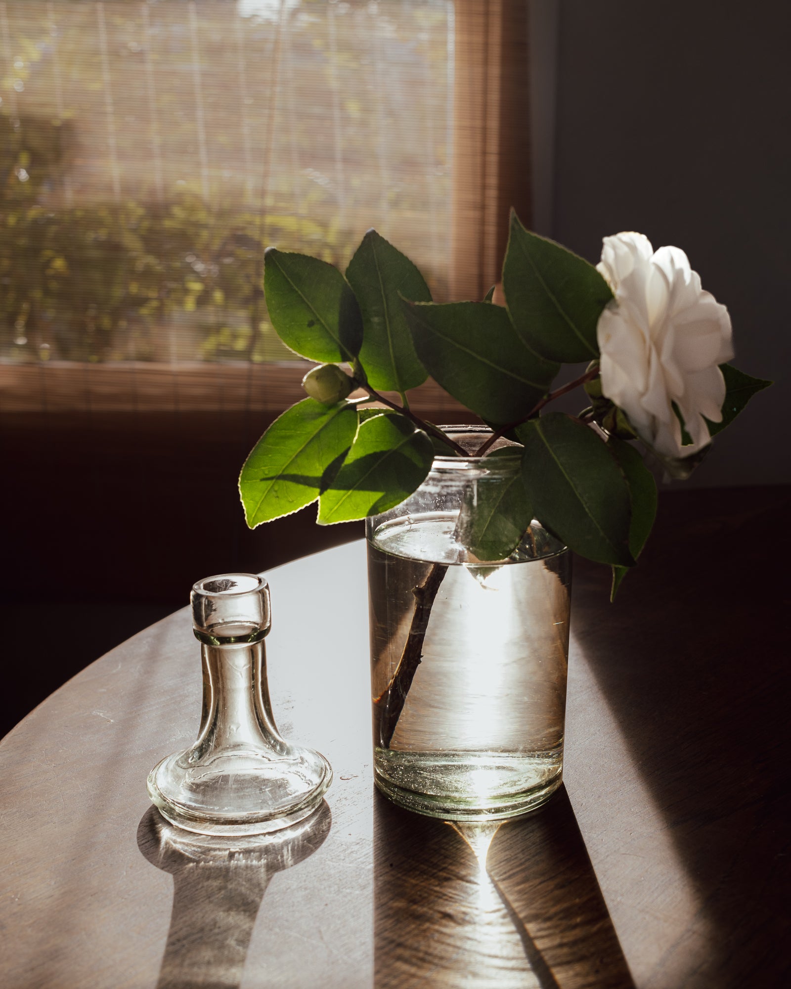 Recycled Glass 2-Way Flower Vase