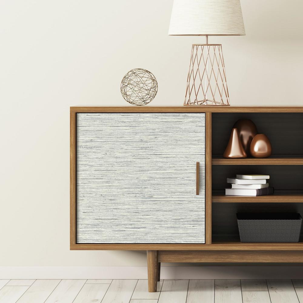 Faux Grasscloth Peel and Stick Wallpaper