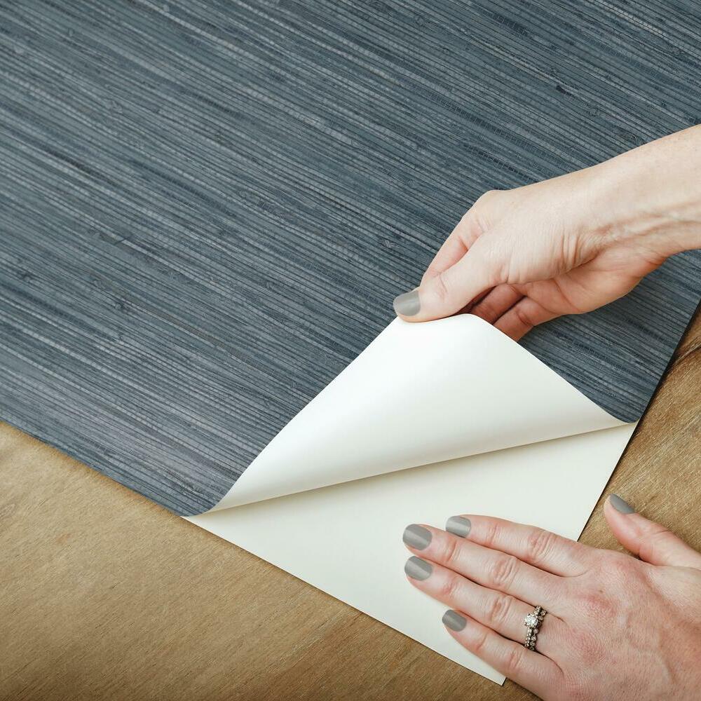 Faux Grasscloth Peel and Stick Wallpaper