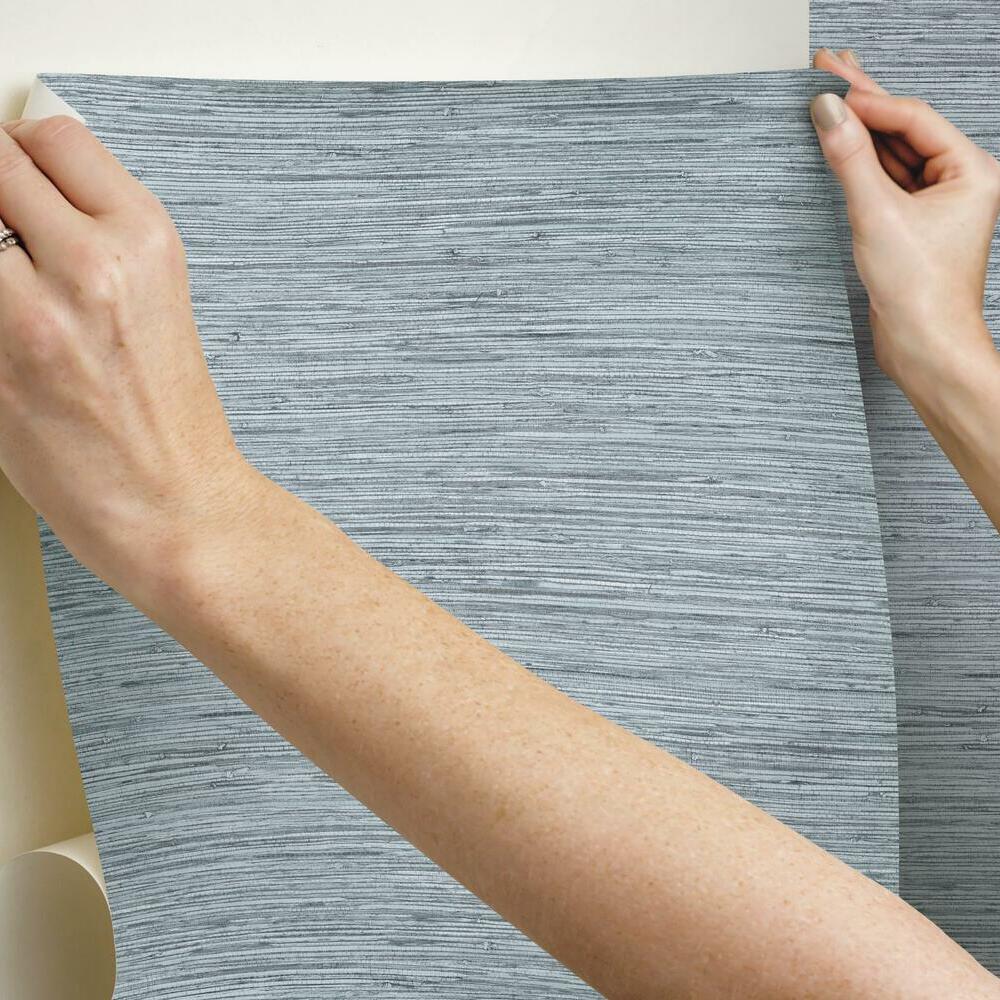 Faux Grasscloth Peel and Stick Wallpaper