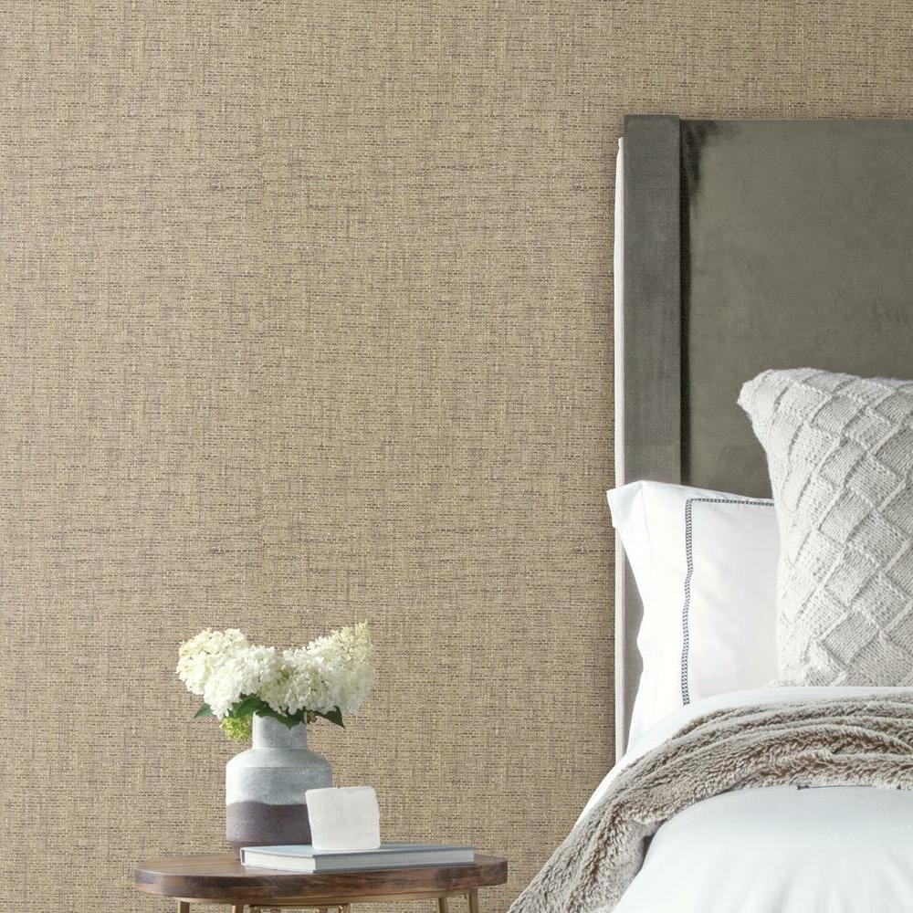 Faux Grasscloth Weave Peel and Stick Wallpaper