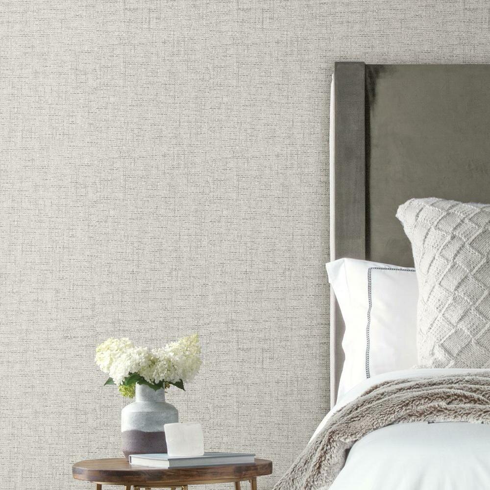 Faux Grasscloth Weave Peel and Stick Wallpaper