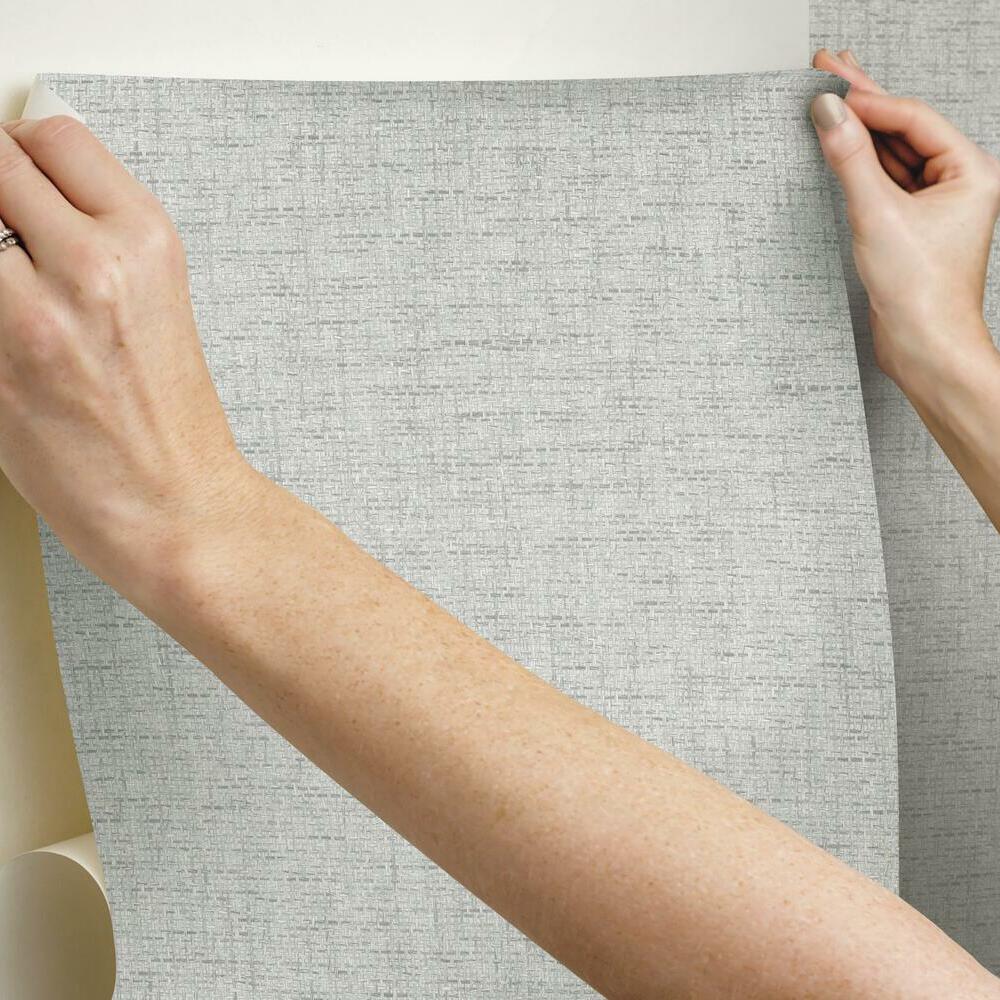 Faux Grasscloth Weave Peel and Stick Wallpaper