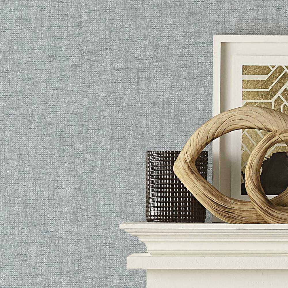 Faux Grasscloth Weave Peel and Stick Wallpaper