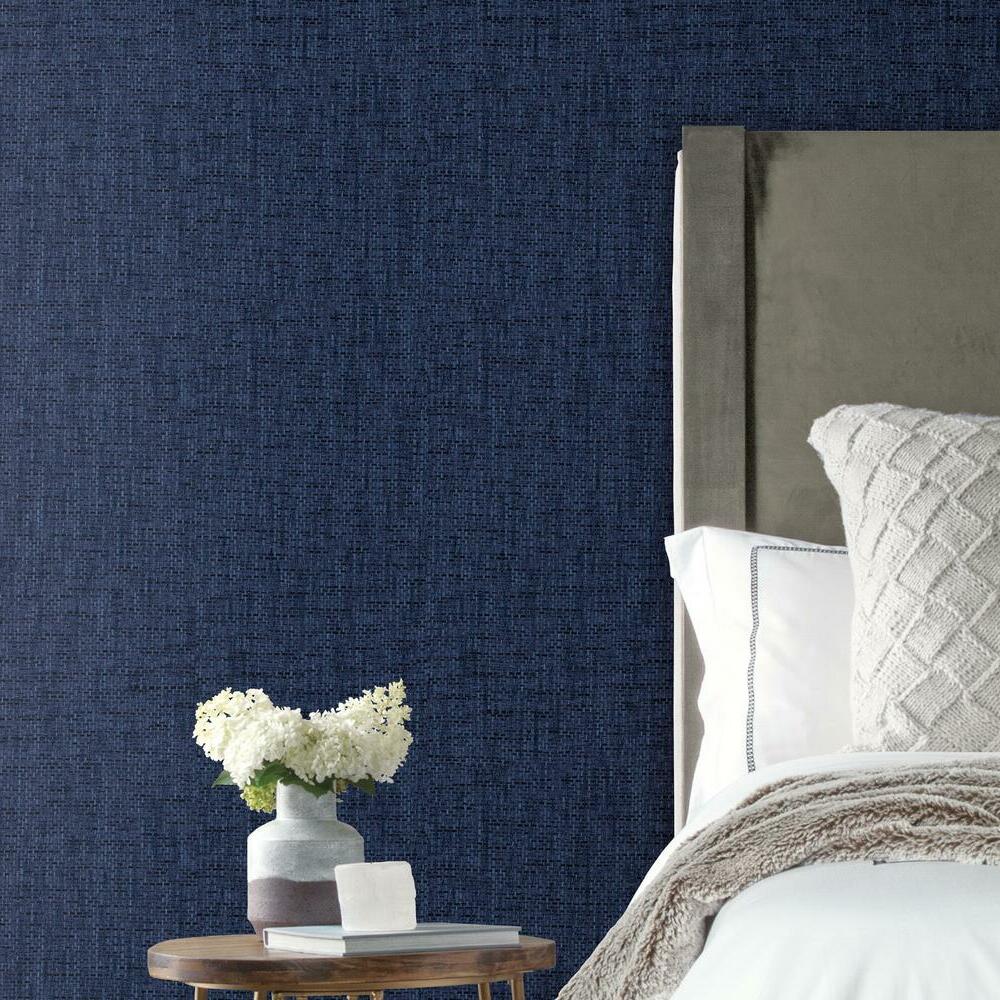 Faux Grasscloth Weave Peel and Stick Wallpaper