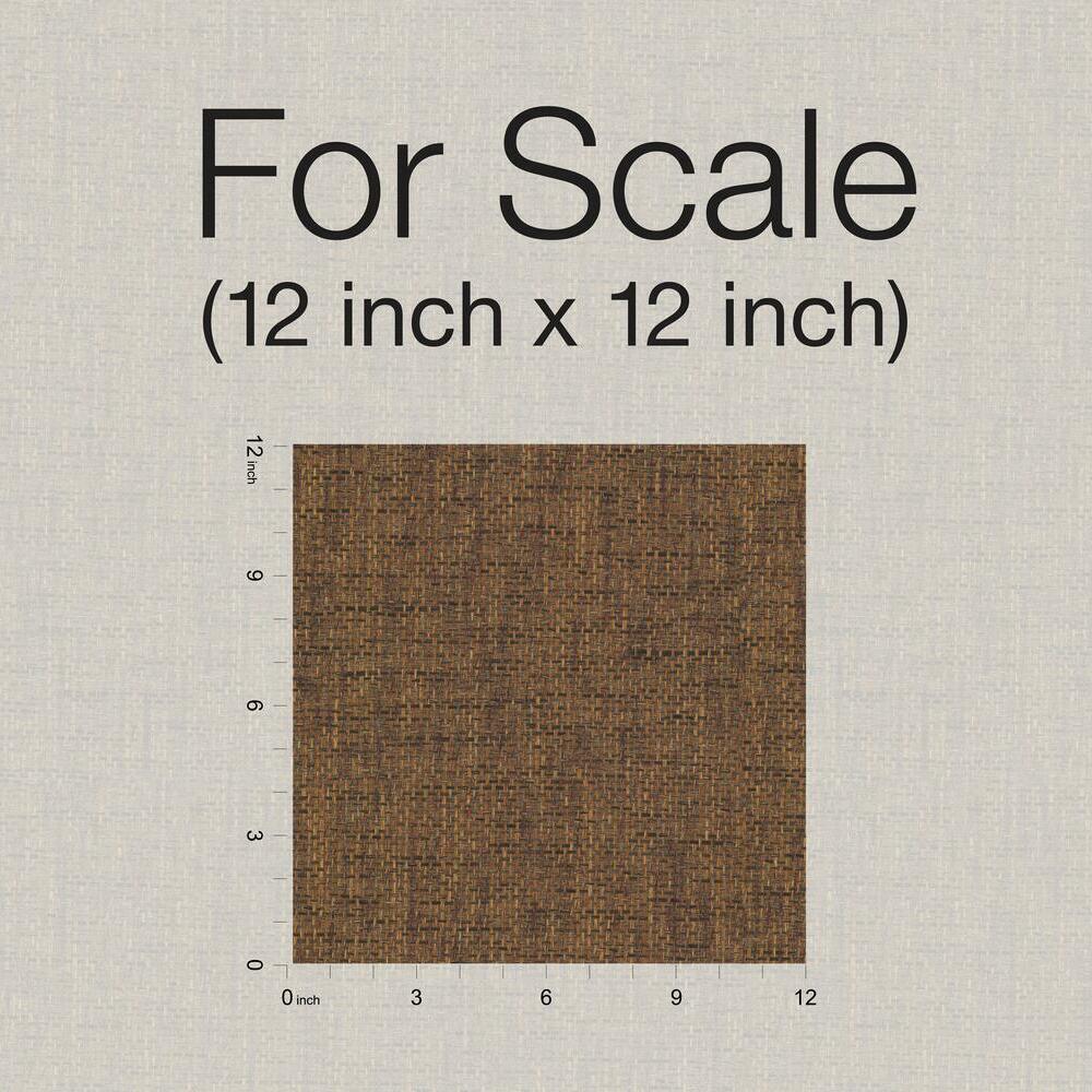 Faux Grasscloth Weave Peel and Stick Wallpaper