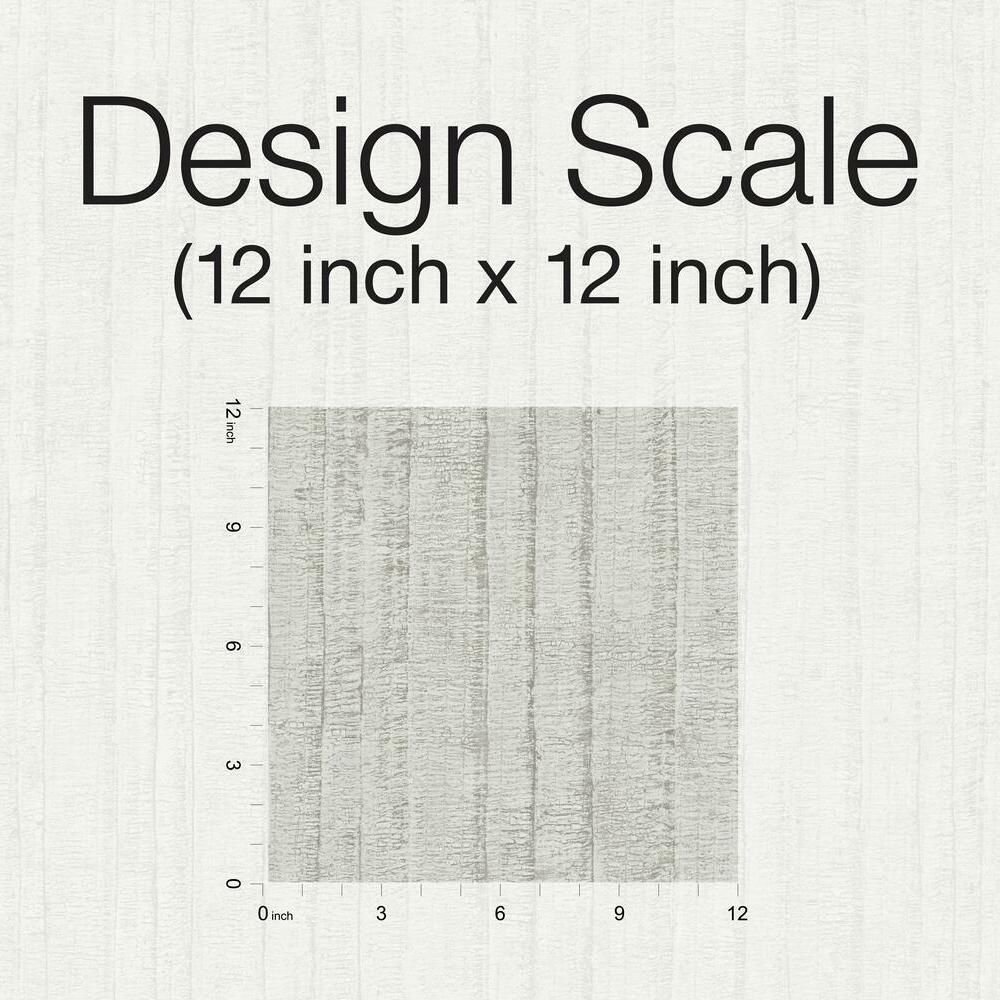 Crackled Stria Faux Texture Peel and Stick Wallpaper