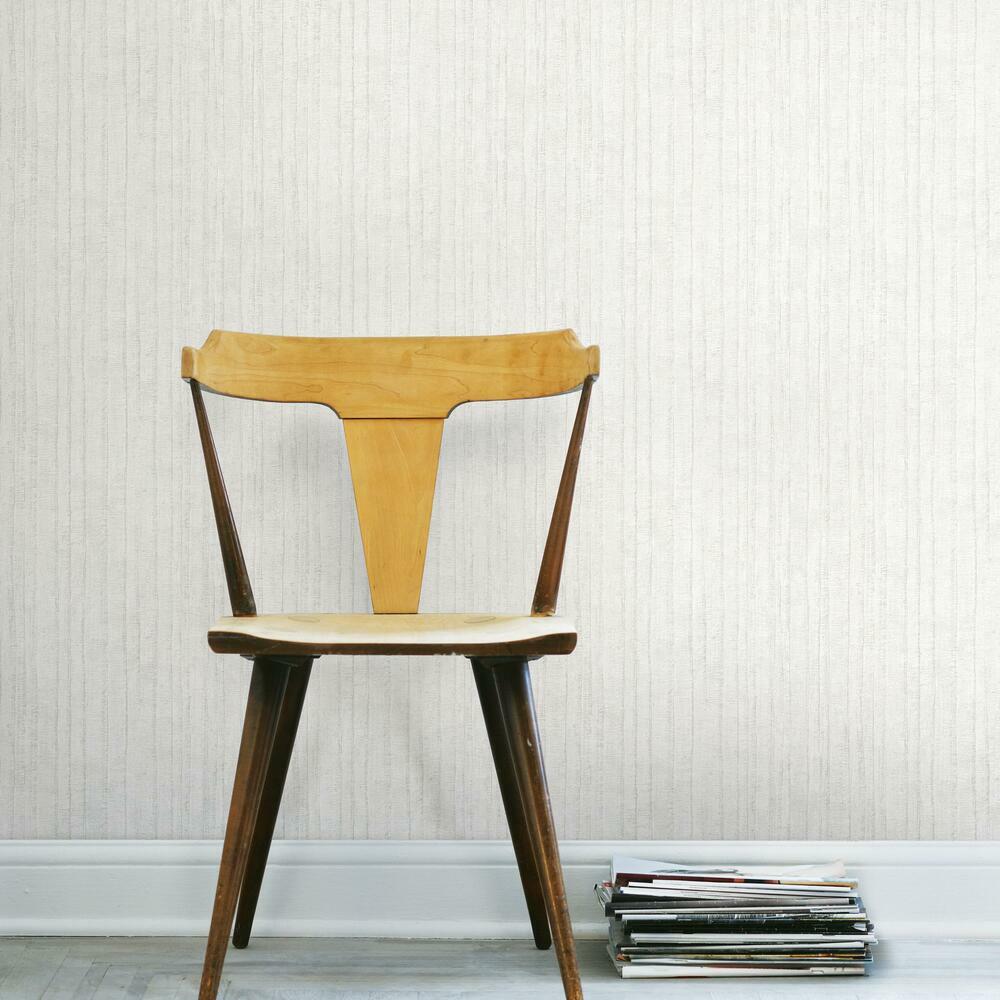 Crackled Stria Faux Texture Peel and Stick Wallpaper