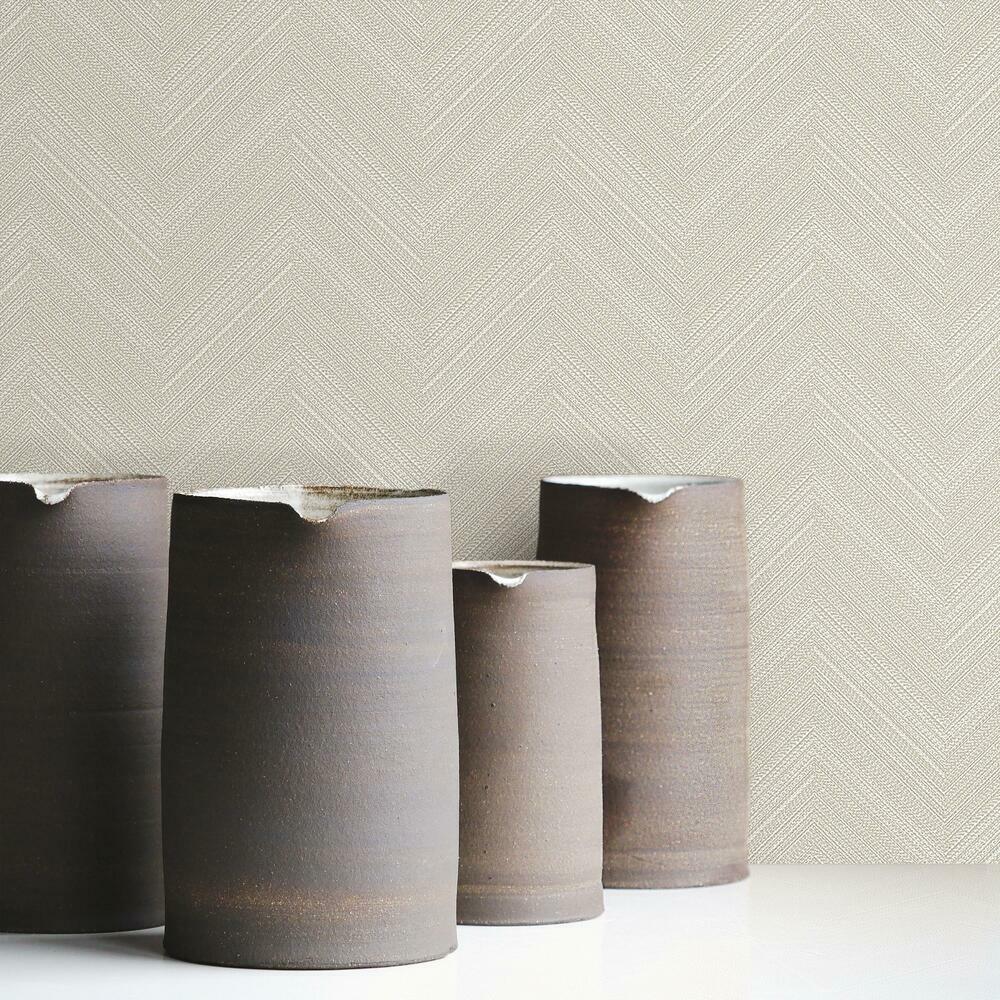 Herringbone Weave Peel and Stick Wallpaper