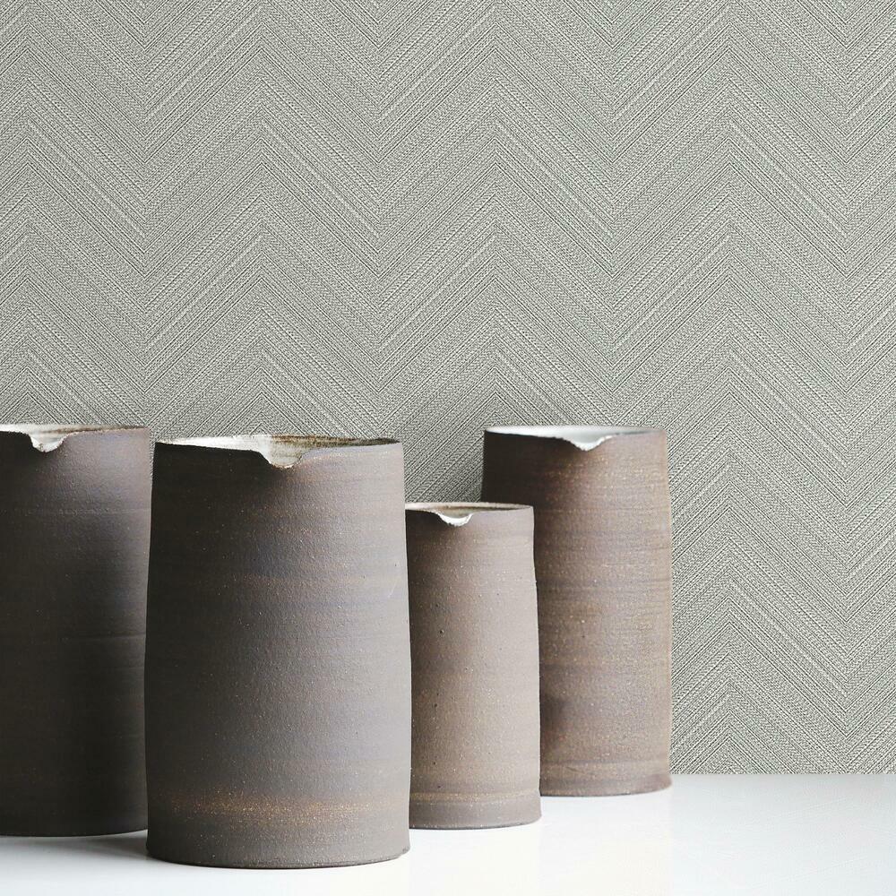 Herringbone Weave Peel and Stick Wallpaper