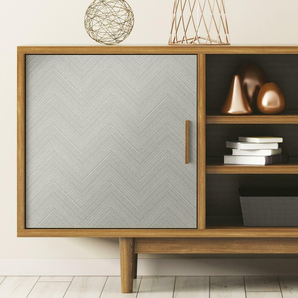 Herringbone Weave Peel and Stick Wallpaper