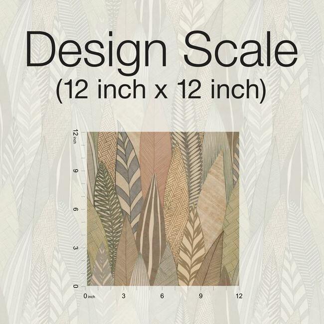 Fern & Feathers Peel and Stick Wallpaper