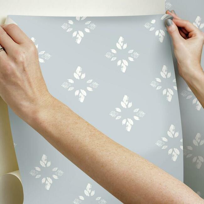 Rose Lindo Pressed Petals Peel & Stick Wallpaper