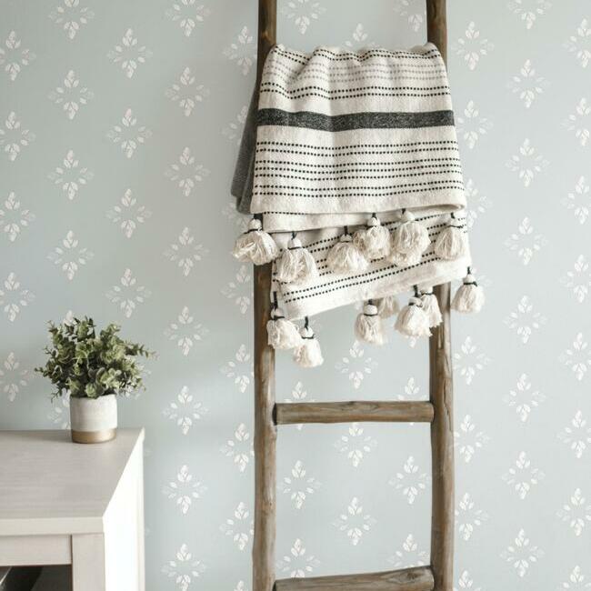 Rose Lindo Pressed Petals Peel & Stick Wallpaper