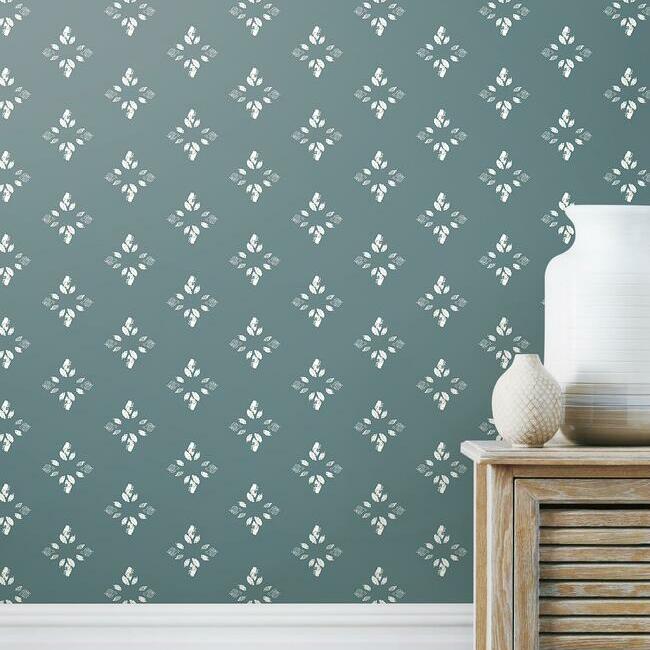 Rose Lindo Pressed Petals Peel & Stick Wallpaper