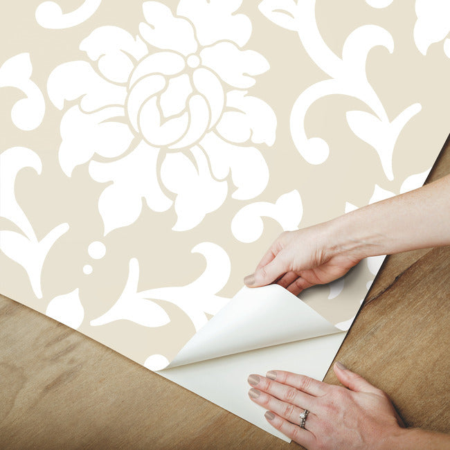 Damask Peel & Stick Wallpaper