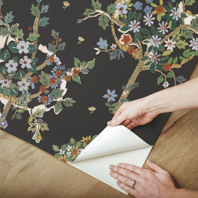 Flowering Peace Tree Peel & Stick Wallpaper