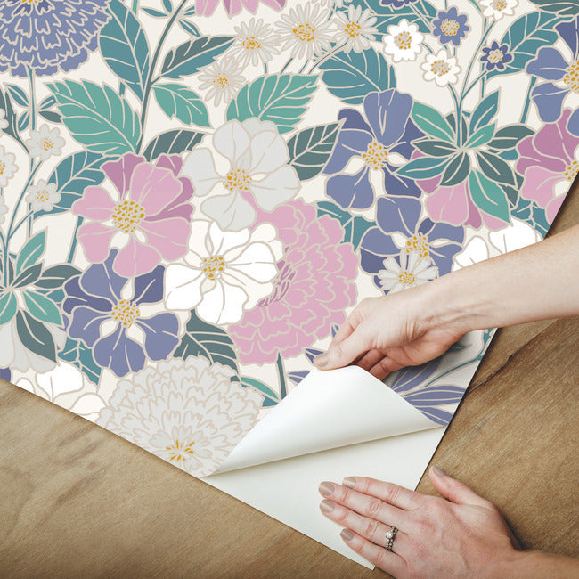 Bohemian Floral Peel & Stick Wallpaper