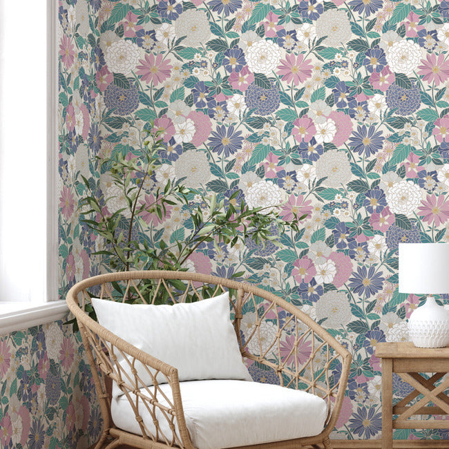 Bohemian Floral Peel & Stick Wallpaper