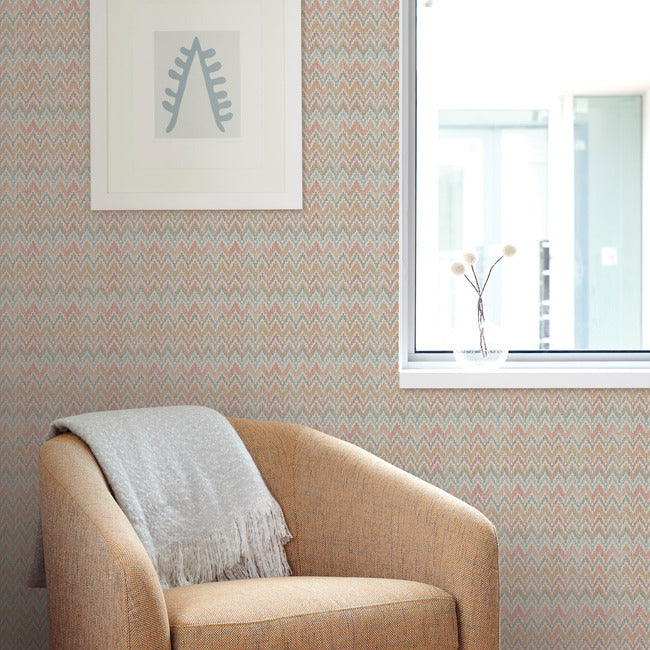 Heartbeat Peel & Stick Wallpaper