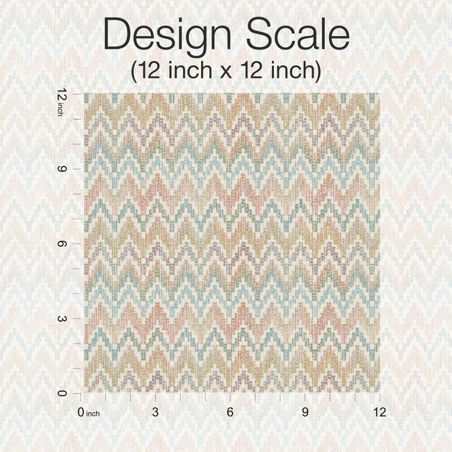 Heartbeat Peel & Stick Wallpaper