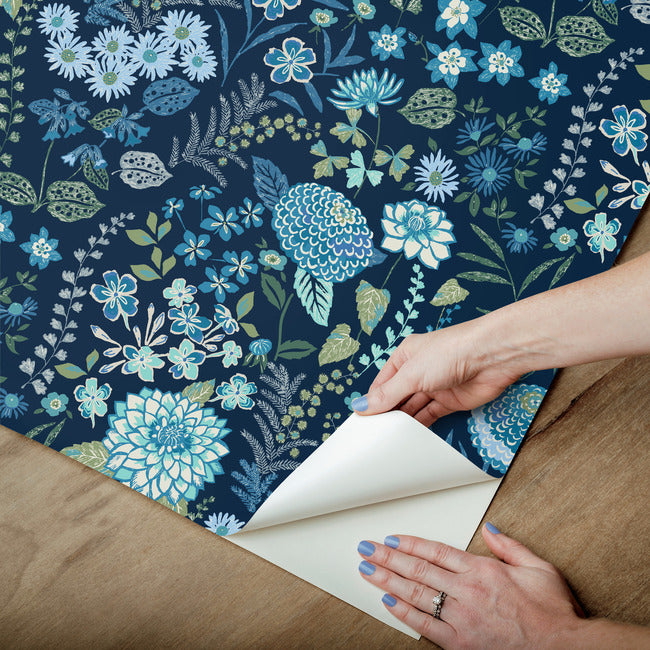 Fiona Floral Peel & Stick Wallpaper