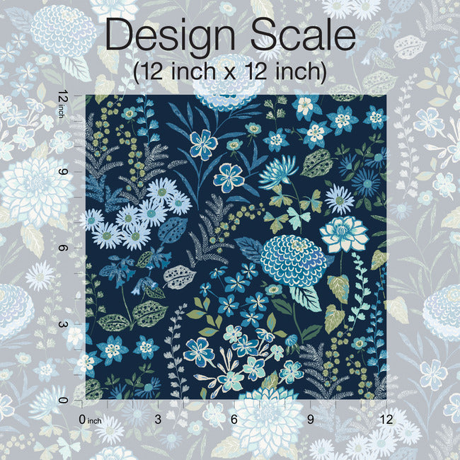 Fiona Floral Peel & Stick Wallpaper