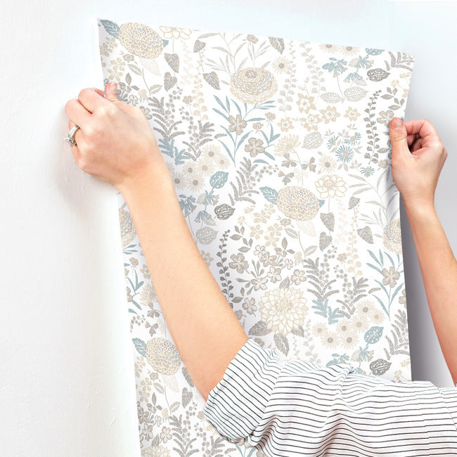 Fiona Floral Peel & Stick Wallpaper