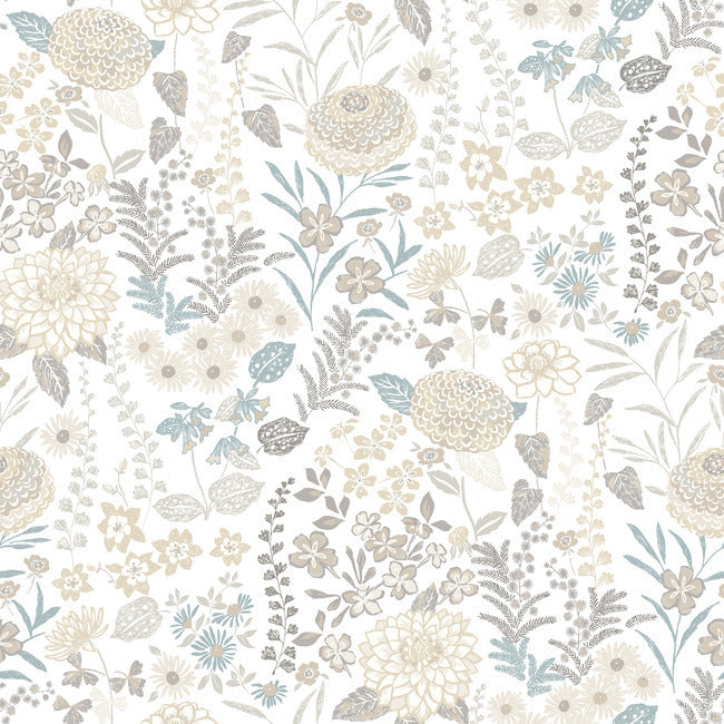 Fiona Floral Peel & Stick Wallpaper