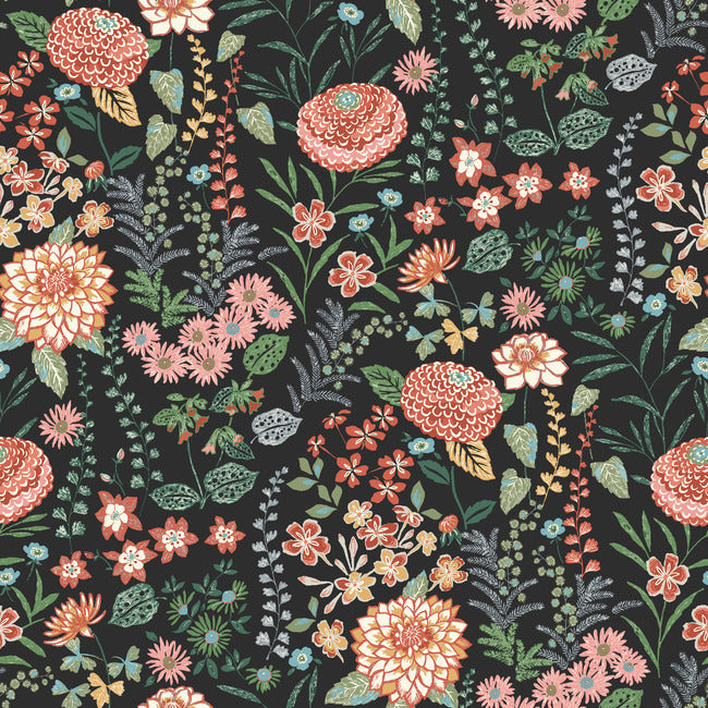 Fiona Floral Peel & Stick Wallpaper