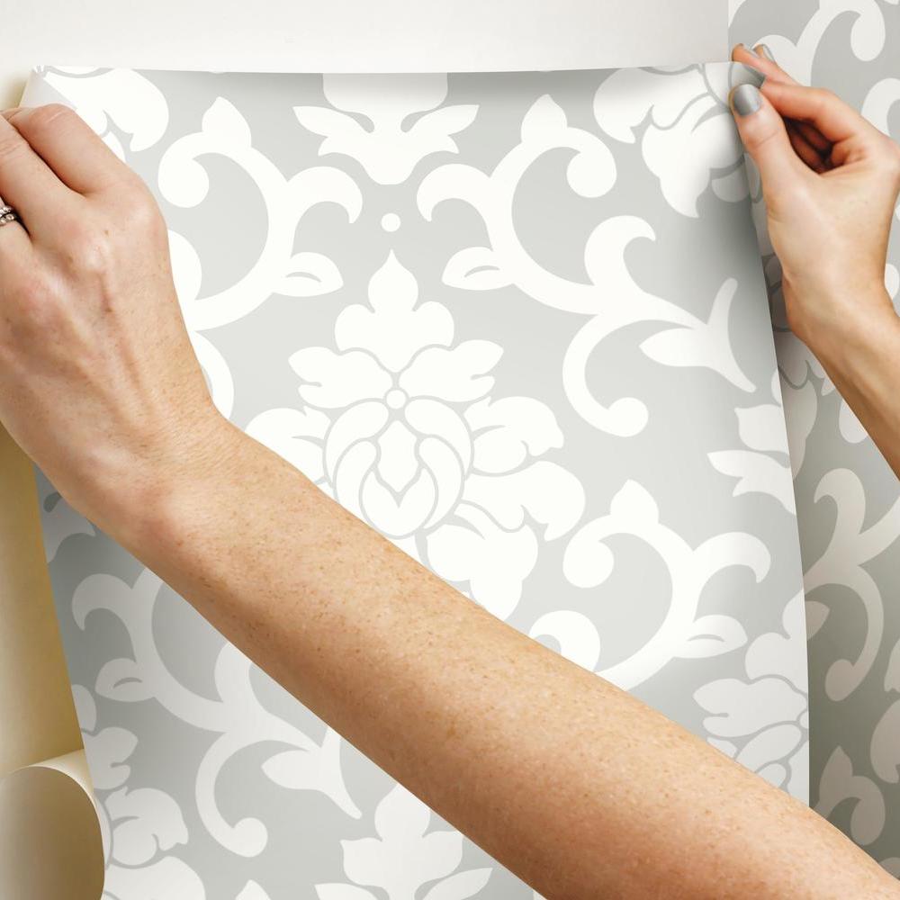 Damask Peel & Stick Wallpaper