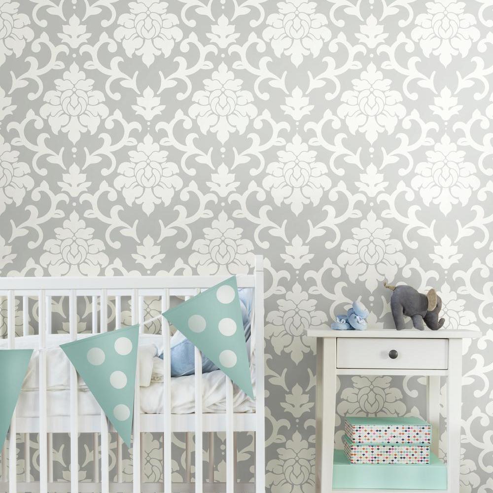Damask Peel & Stick Wallpaper