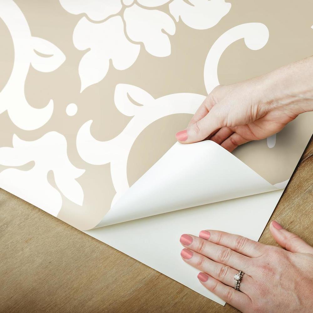 Damask Peel & Stick Wallpaper