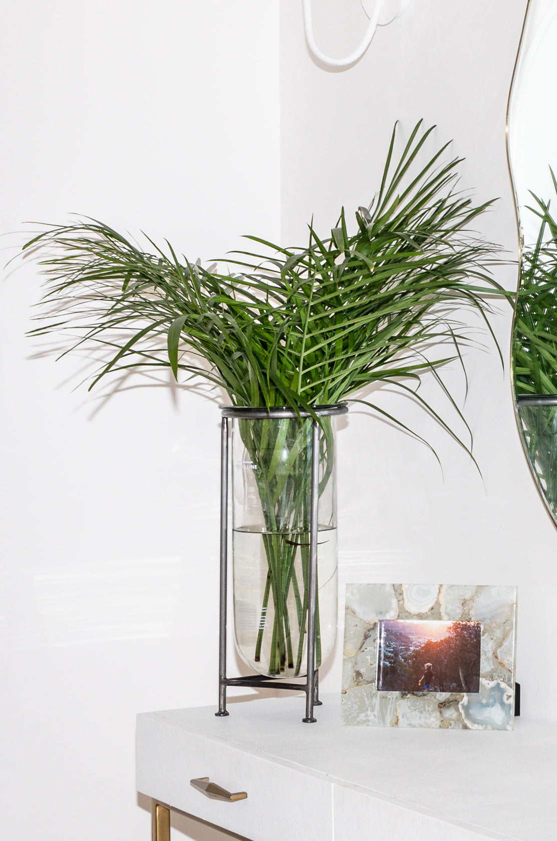 Glass Tube With Stand